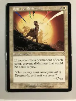 MP Spirit of Resistance - Invasion Mtg Tcg - Image 3