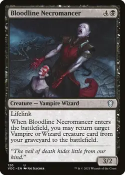 2x Bloodline Necromancer VOC LP MTG - Image 1