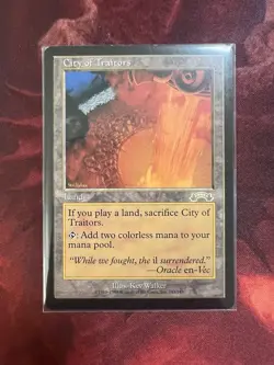 City of Traitors Exodus Lightly Played / Near Mint (LP) MTG Magic - Image 2