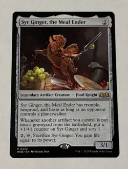 MTG Syr Ginger, the Meal Ender - Wilds Of Eldraine NM - Image 1