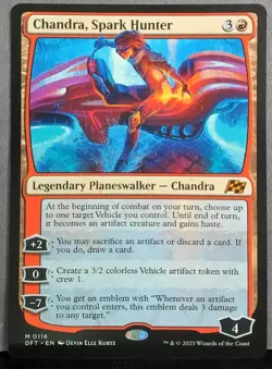 Chandra, Spark Hunter 116 Aetherdrift NEAR MINT EN - Image 1