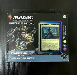 MTG: Warhammer 40k - Forces Of The Imperium Commander Deck - New in Box Sealed - Image 1