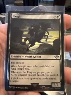 MTG Nazgul Lot for ajedigecko - 5 Nazgul - 2 Foil & 3 Non-Foil - Image 2