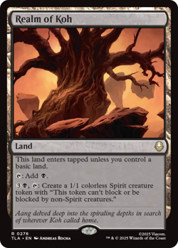 x1 Realm of Koh - Foil R MTG Avatar: The Last Airbender M/NM, English - Image 1