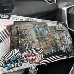 Pokemon Black Bolt & White Flare Premium Collection Box Kyurem Zekrom - Image 1