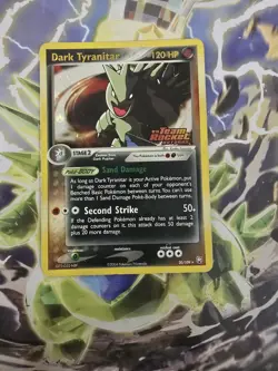 2004 POKEMON EX Tim Rocket Returns Reverse Holo Rare Dark Tyranitar 20/109 - Image 1
