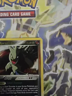 2004 POKEMON EX Tim Rocket Returns Reverse Holo Rare Dark Tyranitar 20/109 - Image 3