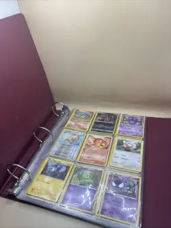 Pokemon Vintage Binder Mixed 2002 And Mix Of Delta And More - Image 1