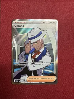 Cyrano 230/191 Pokemon TCG S&V Surging Sparks Ultra Rare Trainer - Image 1