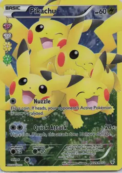 Pokemon - Pikachu (Full Art) Generations: Radiant Collection #RC29/RC32 MP - Image 1
