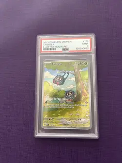 2023 Pokemon 151 English Tangela Illustration Rare #178 PSA 9 - Image 1