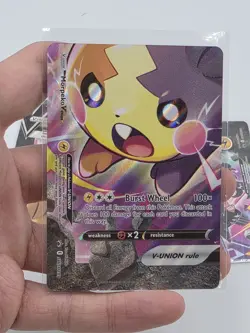 Pokemon TCG SWSH287-290 Morpeko V-Union Promo Set of 4 w/ Free SWSH167 - Image 4