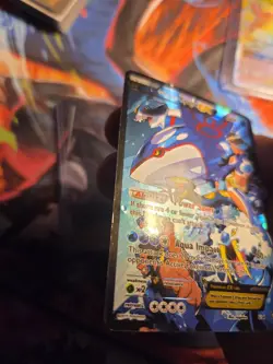 Team Aqua’s Kyogre EX 6/34 Ultra Rare Holo Pokemon Double Crisis Set GOOD DMG - Image 5