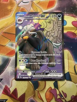 Arven's Mabosstiff ex 218/182 Pokemon TCG SV10: Destined Rivals Ultra Rare NM - Image 1