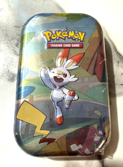 Pokemon TCG Galar Pals Scorbunny Mini Tin Sealed New H24 - Image 1