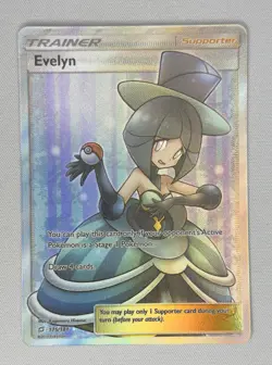 Evelyn Trainer (Full Art) 175/181 Sm-Team Up Holo Pokemon - Image 1