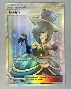 Evelyn Trainer (Full Art) 175/181 Sm-Team Up Holo Pokemon - Image 5