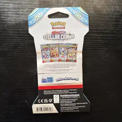 Pokemon Stellar Crown Sleeved Booster Pack Random Art - Image 2