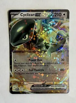 Pokemon TCG Cyclizar ex SVP 018 Black Star Promo Holo NM - Image 2