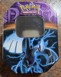 Pokemon TCG 2013 Black & White Team Plasma Lugia EX Tin EMPTY - Image 1