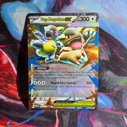 Pokemon Mega Evolution Mega Kangaskhan EX 104-132 Double Star - Image 1