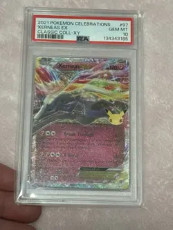 🌟✨Pokemon Xerneas EX 97/146 Celebrations: Classic Collection Holo PSA 10✨🌟 - Image 2