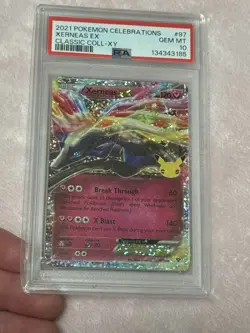 🌟✨Pokemon Xerneas EX 97/146 Celebrations: Classic Collection Holo PSA 10✨🌟 - Image 3