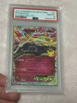 🌟✨Pokemon Xerneas EX 97/146 Celebrations: Classic Collection Holo PSA 10✨🌟 - Image 4