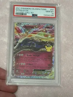 🌟✨Pokemon Xerneas EX 97/146 Celebrations: Classic Collection Holo PSA 10✨🌟 - Image 5