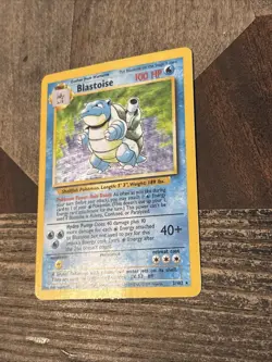 Blastoise 002/102 Base Set Holo Pokemon Rare Wotc 1999 See Pics - Image 2