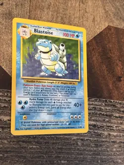 Blastoise 002/102 Base Set Holo Pokemon Rare Wotc 1999 See Pics - Image 5