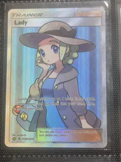 Pokemon Lady SV86/SV94 Sun & Moon Hidden Fates Shiny Vault Holo - Image 1