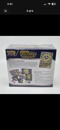 Pokemon Scarlet & Violet: Surging Sparks Elite Trainer Box ETB New Lot of 2 - Image 2