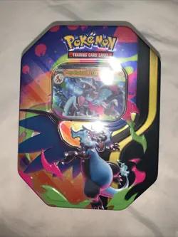 Pokemon TCG Mega Charizard X EX Tin Charizard Promo New Sealed - Image 1