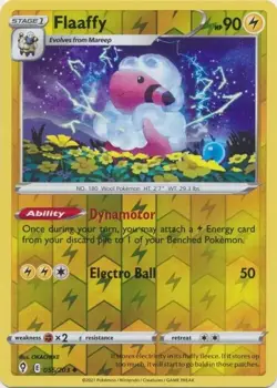 Reverse Holo Flaaffy 055/203 Uncommon Evolving Skies Pokemon TCG - Image 1