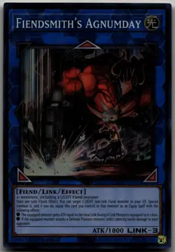 Fiendsmith's Agnumday Super Rare Rage of the Abyss ROTA-EN045 LP - Image 1