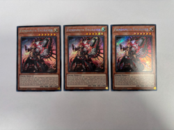 3x Fiendsmith Engraver (Playset) RA04-EN049 1st Edition Secret Rare Near Mint - Image 1
