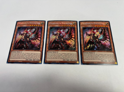 3x Fiendsmith Engraver (Playset) RA04-EN049 1st Edition Secret Rare Near Mint - Image 2
