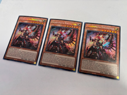 3x Fiendsmith Engraver (Playset) RA04-EN049 1st Edition Secret Rare Near Mint - Image 3