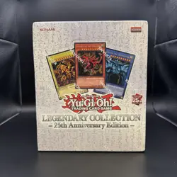 SEALED Konami Yu-Gi-Oh! TCG Legendary Collection 25th Anniversary Display Case - Image 1