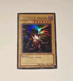 Yugioh Red-Eyes B. Dragon JMP-002 Ultra Rare Promo MP - Image 1