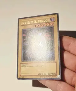 Yugioh Red-Eyes B. Dragon JMP-002 Ultra Rare Promo MP - Image 3