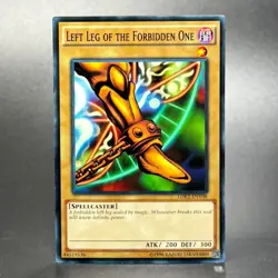 Yu-Gi-Oh! Legendary Decks II #LDK2-ENY08 Left Leg of the Forbidden One - Image 1