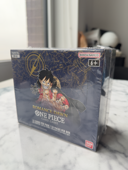 One Piece OP-01 Romance Dawn Booster Box (Wave 1) Blue Bottom - ENGLISH - Image 1