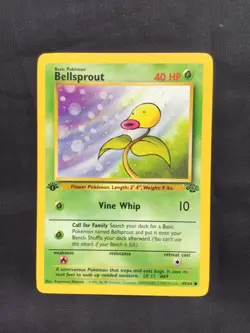 Pokemon Cards: Jungle 1st Edition Common: Bellsprout 49/64 - Image 1