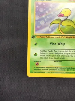 Pokemon Cards: Jungle 1st Edition Common: Bellsprout 49/64 - Image 5