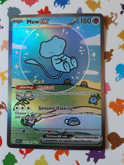 232/091 Bubble Mew SIR English Pokemon card + extra cards 151 binder bundle - Image 1