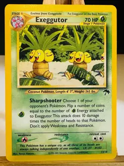 Exeggutor 13/18 Regular [NM/NM-] [Southern Islands] (2001) - Pokemon Card - Image 1
