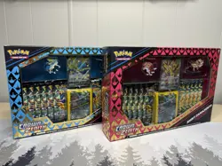 2x Pokemon TCG Crown Zenith Premium Figure Collection Shiny V - Factory Sealed - Image 1