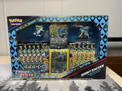 2x Pokemon TCG Crown Zenith Premium Figure Collection Shiny V - Factory Sealed - Image 2